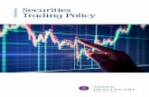 Securities Trading Policy - Sonic Healthcare · securities by third parties, and to trading in associated products and products such as options which operate to limit the economic