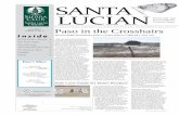 1 Santa Lucian • June 2014 SANTA LUCIAN · Marine Sanctuary presentation - see page 9 June 23 MPA webinar - see page 5 The Paso Robles groundwater basin is a prime target in California’s