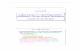 Lesson 3 Digital Control of Three-Phase DC/AC Converters ...antenor/pdffiles/lez3.pdf · October 1999 Simone Buso - University of Padova - Lesson 3 27 Three Phase Implementation •
