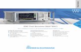 EMI Test Receiver R&S ESCI - Rohde & Schwarz · 8 EMI Test Receiver ¸ESCI EMI Test Receiver ¸ESCI 9 An internal database provides a number of limit lines complying with current