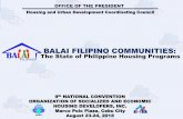 Housing and Urban Development Coordinating Council...LANDS AND INFORMAL SETTLER FAMILIES (ISFs) • Tripartite Partnership between Pag-IBIG Fund, HLURB, & Employers (Target: LGUs,