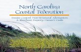 North Carolina Coastal Federation · 2014-10-31 · 2 North Carolina Coastal Federation: Erosion Control s the owner of shorefront property, you must examine your property and determine