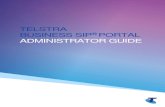 Busines SIP Customer Administrator Guide · Telstra Business SIP Portal - Administrator Guide Last Saved 9/04/2018 1:02:00 PM Page 2 1.2. Mobile device compatibility The Customer