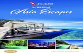 Asia Escapes INDULGENT · AYANA RESORT AND SPA, BALI, JIMBARAN BAY ¿¿¿¿¿ INCLUDES: • 7 NIGHTS in a Classic Room • Full breakfast daily • FREE two-course set dinner for
