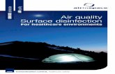 AIR Air quality Surface disinfection · The airinspace ª portfolio addresses each situation providing a speciÞc ... Technical service is always on hand to help install products