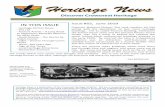IN THIS ISSUE Issue #55, June 2019 - Crowsnest Heritage · Heritage Festival and will have its flyer available on . Also planned is an event commemorating the 105th anniversary of