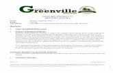 SANITARY DISTRICT #1 MEETING AGENDA · Page 1 of 2 Sanitary District #1 Agenda posted at Greenville Town Hall, Greenville Post Office, Town Website () and emailed to Rachel Rausch.