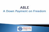 A Down Payment on Freedom - APSE · Elizabeth Jennings Assistant Project Director. LEAD Center. David Bell. Managing Director. Oregon 529 Savings Network. ... Interview prep and resume