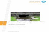 Literature Review on Performance Testing Approaches for ...€¦ · Literature Review on Performance Testing Approaches for Gross Pollutant Traps Page i CONTENTS ... 1. Introduction