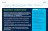 Oil and Gas - Process Control and Refineries€¦ · Cisco Industrial Automation Solution. Oil and Gas - Process Control and Refineries. Improve business operations by securely digitizing