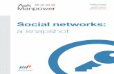 Social networks - ManpowerGroup · 2015-07-18 · Top tip: Be wary of your privacy settings. Check your personal information, posts and photographs. The general public or certain