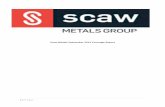 Scaw Metals September 2014 Coverage Report Documents/Releases/2014... · Sheq Management 01 July 2014, p.28-29 . 3 | P a g e. 4 | P a g e Built 01 August 2014, p. 8 . ... "The foundry