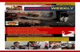 HWANGE WEEKLYhwangecolliery.co.zw/wp-content/uploads/2018/12/Hwange-Weekly-7... · The SHEQ department was mandated to have an Environmental Officer who would liaise with ... we laid