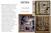Joseph Cornell Joseph Cornell - Robert Smyth Academy · I make jewellery from hand-dyed plastic. I aim to create something beautiful from this ordinary material and give it a new