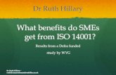 What benefits do SMEs get from ISO 14001?...Year of ISO 14001 certification: 2008 Period to Implement EMS: 12 months Key Successes Annual energy saving of 91,458kWh after 4 years Annual