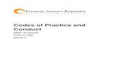 Codes of practice and conduct: DNA analysis, issue 1 ... Codes of Practice and Conduct FSR-C-108 Issue