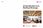 AJ Specification Live: Roofing & Drainagenewlondonarchitecture.org/docs/02.24.15_aj_seminar_roofing.pdf · Presentation Chris Hodson Consultant to Interpave 17:35 Q&A 17.50 Closing