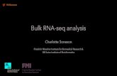 Bulk RNA-seq analysis - GitHub Pages · Challenges for RNA-seq data analysis. Example: estimate variance of normally distributed variable True value = 3 3 replicates 5 replicates