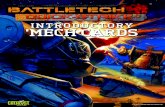 BattleTech: Quick-Strike Introductory 'Mech CardsManufacturer: Achernar BattleMechs CUT ALONG DOTTED LINE AND FOLD IN MIDDLE ID: QUICK-STRIKE STATSATS TM SIZE: 2 MOVE: 8 SKILL: S (+0)