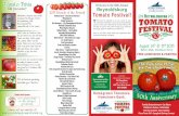 Tomato Trivia Welcome to the 50th Annual Reynoldsburg 2015 ... · Stop by our Main Street office and experience what community banking is all about. Visit our Reynoldsburg Manager