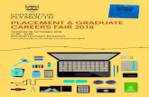 PLACEMENT & GRADUATE CAREERS FAIR 2018 · Engineering, Mechanical Engineering APETITO LTD Accounting and Finance, Business Management/Entrepreneurship, Marketing, Human Resources,