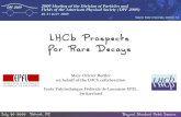 LHCb Prospects for Rare Decays · Full Angular Analysis LHCb-roadmap-2 LHCb-2007-039 LHCb-2009-003 LHCb-roadmap-4 LHCb-2007-030 LHCb-2007-147 LHCb-roadmap-1 LHCb-2007-033 LHCb-2008-018.