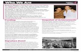 Who We Are - Komen · February 2017 Susan G. Komen is fueling the best science and making ... Every 60 seconds, somewhere in the world, someone dies from breast cancer. Our Scope: