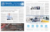 The National Business Review SPECIAL REPORT: SECURITY – THE FUTURE …€¦ · security tools, thanks to technologi-cal advances that not only offer greater security but wider benefits