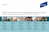 What buyers value in the changing consumer sector · 2017-09-11 · Valuation drivers and M&A trends in the global consumer sector – insights from Baird’s 150 mid-market consumer