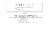 D2.1. Requirements Engineering Methodology and Tools 1 Methodology_a… · The third phase “Functional and Non- functional requirements specification” shows guidelines and tools