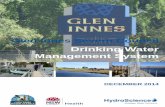 Drinking Water Management System€¦ · develop a Quality Assurance Plan in accordance with the Framework for Management of Drinking ... system analysis Council supplies drinking