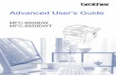 Advanced User’s Guidestatic.highspeedbackbone.net/pdf/Brother MFC-8950DW-MFC-8950D… · printing Photo or Gray Scale images. Chapter 1 4 Sleep Time 1 The Sleep mode setting can