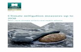 Climate mitigation measures up to 2030 · The Norwegian Environment Agency has also published a proposed action plan for short-lived climate forcers, in which measures specifically