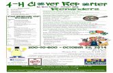 What’s Inside 4 - LSU AgCenter...Nutrition Tip 4-H Project Books—How to Order Camping Opportunities National 4-H Week—October 5-11, 2014 Promote 4-H at your school; prepare something