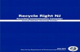 Recycle Right NJ Campaign Guide.pdf · Scrap Metal Post #3 cookware, stainless Don’t toss used metal -steel bottles, old paint cans or metal car parts in your curbside recycling