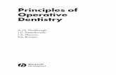 POOA01 02/18/2005 04:32PM Page i Principles of Operative ...€¦ · Operative dentistry forms the central part of dentistry as practised in primary care. It occupies the majority