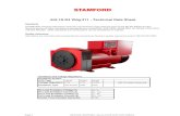 S4L1S-D4 Wdg.311 - Technical Data Sheet - STAMFORD · 2020-04-10 · Standards Quality Assurance Excitation and Voltage Regulators AVR Type AS440 MX341 MX321 Voltage Regulation ±