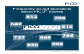 FAQs about FICO Scores · Lenders use FICO® Scores to help them make billions of credit decisions every year. FICO develops FICO® Scores based solely on information in consumer
