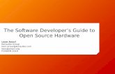 The Software Developer’s Guide to Open Source Hardware - … · 2019-04-15 · FOSDEM 2019 - The Software Developer’s Guide to Open Source Hardware, Leon Anavi My First Own KiCad