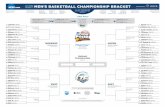 Division I MEN’S BASKETBALL CHAMPIONSHIP BRACKETmedia.al.com/ncaatournament/other/bracket-ncaa.pdf · Watch the tournament on these networks or online at NCAA.COM/MARCHMADNESS ***ALL