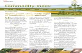 Westpac-NFF Commodity Index€¦ · Reduced Chinese and Indian crop estimates coupled with increased inquiry and buying as spinning mill inventories run low and confidence slowly