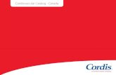 Cordis Canada Cardiovascular catalog · CORDIS® Sheath Portfolio Without Mini-Guidewire With Mini-Guidewire. Cardiovascular Catalog | Page 6 | cordis.com AVANTI®+ Mid-Length Sheath