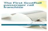 The First ScotRail passenger rail franchise · 1. Twenty franchised and six non-franchised train operating companies provide passenger services in Britain. The data in this exhibit