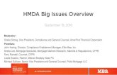 HMDA Big Issues Overview - MBAAL · 2016-11-05 · Brief History of HMDA (continued) Dodd-Frank Wall Street Reform and Consumer Protection Act amended HMDA in 2010 Added new reporting