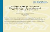 Merrill Lynch Defined Contribution Investment Consulting ...qp- Merrill Lynch Defined Contribution Investment