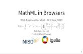 mathml-in-browsers-by-fred-wang · MathML 2 OpenType MATH HTML5 MathML 3 Blink Chrome 28 MathML 3 2nd Edition Implementation Note for MathML MathML Core & MathML 4 . THE TAG ... By