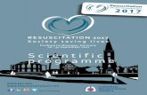 German Resuscitation Council (GRC) e.V. - Scientific programme · 2017-09-25 · 1 RESUSCITATION 2017 Society saving lives Freiburg im Breisgau, Germany 28 - 30 September 2017 tion