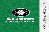 CATALOGUE - St John Ambulance Aid Product Catalogue.pdf · A statement of attainment is issued to successful participants. First Aid Training FactSheet St John Ambulance Papua New