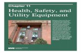 Chapter 11 Health, Safety, and Utility Equipment...Chapter 11 Health, Safety, and Utility Equipment . This chapter explains LPC’s rules for installing health, safety, and utility