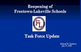 Reopening of Freetown-Lakeville Schools · Anne Davis - GRAIS Teacher 9. Andrea Fay- Food Service 10. Robert Flaherty - Community 11. Shawna Fontaine - ARHS Guidance 12. Sarah Gilbert-